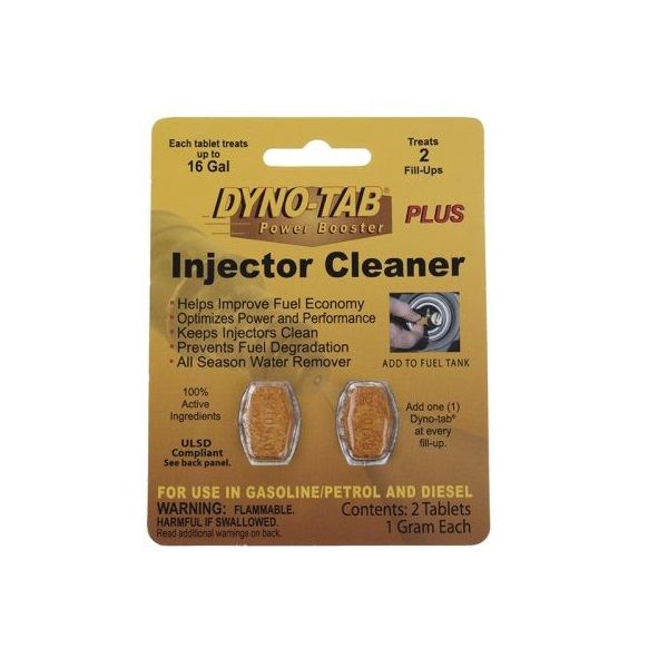قرص انژکتور شوی و مکمل سوخت داینوتب مدل cleaner بسته 2 عددی